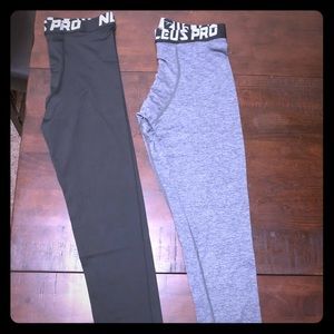 Neleus Men's 2 Pack Compression Pants